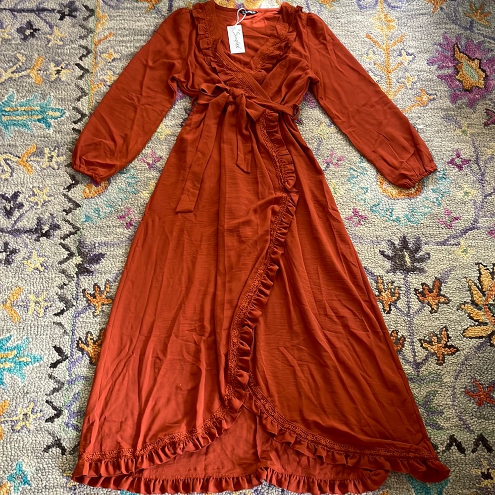 NWT Fall Maxi Dress